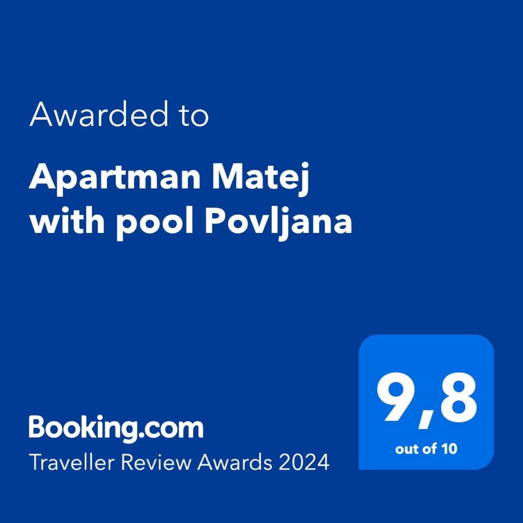 Apartman Matej With Pool Povljana Zewnętrze zdjęcie